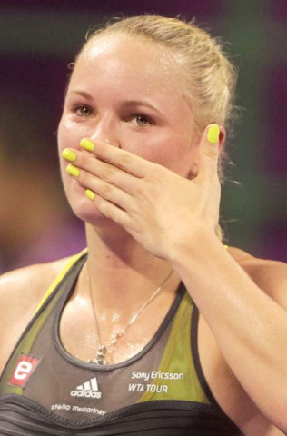 wozniacki on course for year end top spot wozniacki on course for year end top spot