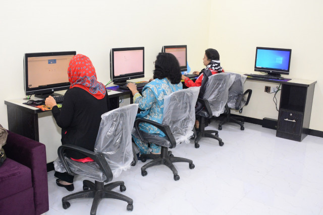 women rescue volunteers trained
