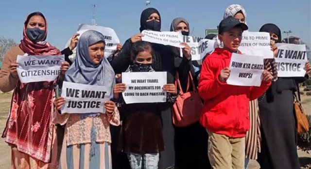 pakistani women married in iiojk face uncertain future pakistani women married in iiojk face uncertain future
