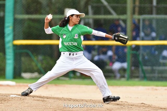 Women baseball Asian cup 2017. PHOTO: PAKISTAN BASEBALL FEDERATION