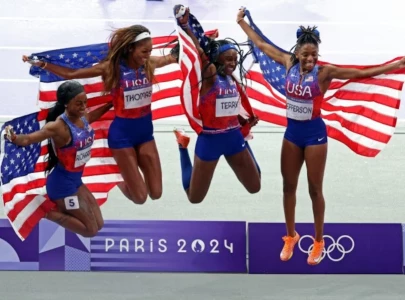 smooth baton exchanges secure usa gold in 4x100m relay