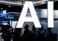 an ai artificial intelligence sign is seen at the world artificial intelligence conference waic in shanghai china july 6 2023 photo reuters