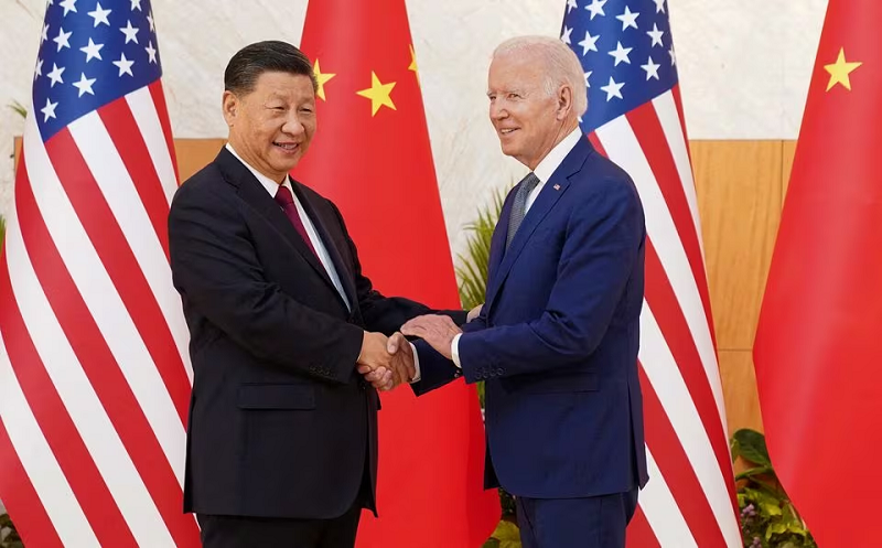 us president joe biden and chinese president xi jinping meet on the sidelines of the g20 leaders summit in bali indonesia november 14 2022 photo reuters