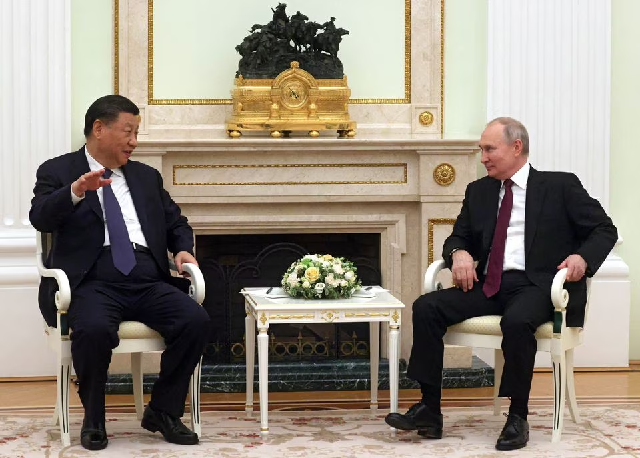 xi lauds robust growth of china russia ties in meeting with putin
