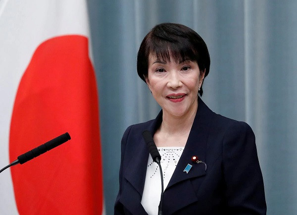 japan s internal affairs minister sanae takaichi attends a news conference at prime minister shinzo abe s official residence in tokyo japan september 11 2019 photo reuters