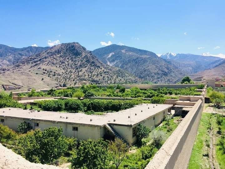 A view of ancestral home of Nangarhar provincial official Ajmal Omar in Kodi Khel, Nangarhar, Afghanistan, taken at the end of 2020, in this image obtained by REUTERS.