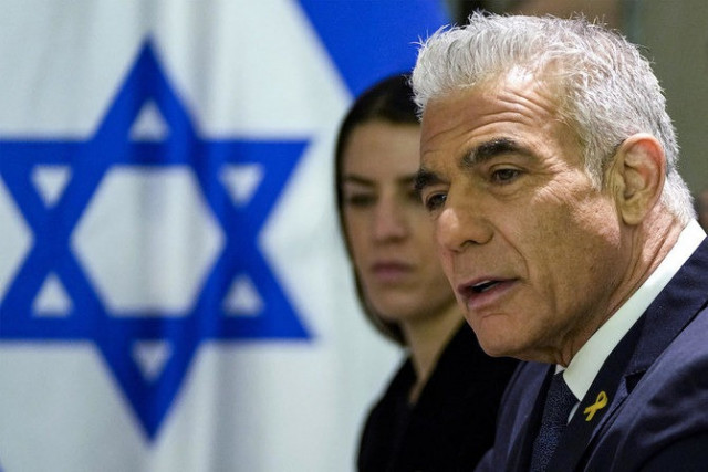 israel s opposition leader yair lapid photo afp