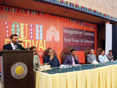 youth festival kicks off with debates and songs