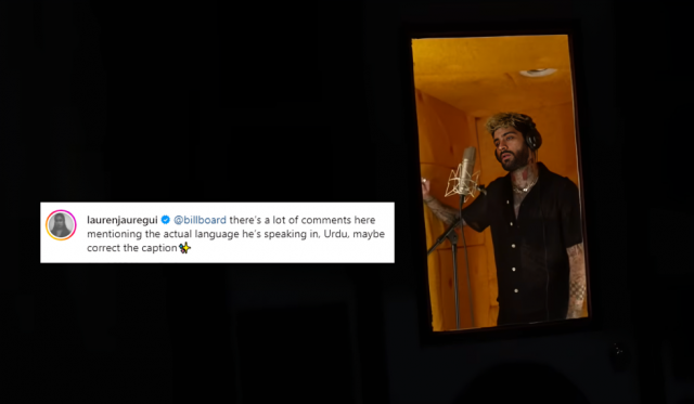 billboard called out for claiming zayn malik sings in hindi for tu hai kahan
