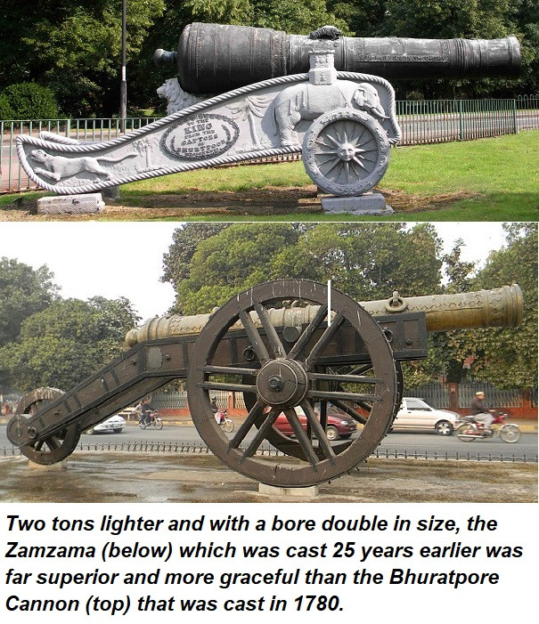 The mighty Zamzama and its lost twin