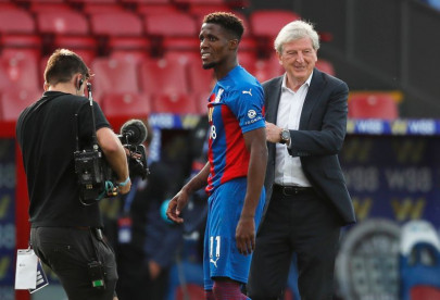 palace match winner zaha targeting move to big club says hodgson