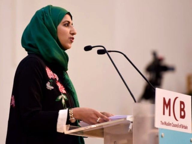 zara mohammed who takes over the post from harun khan said being elected as the first female secretary general is quite an honour photo courtesy mcb