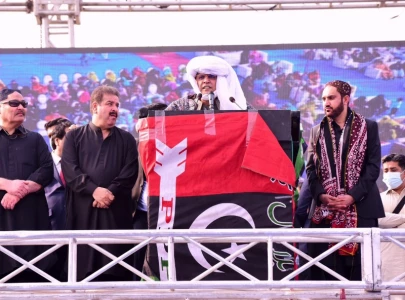 survival in democracy not in raising arms zardari