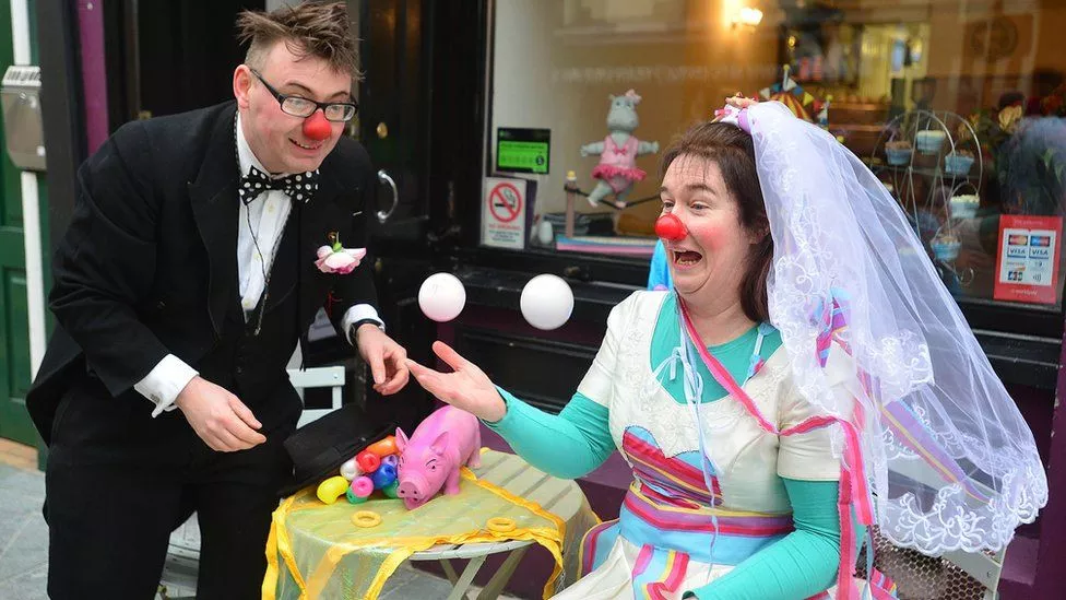 the covid 19 pandemic caused a shortage of the performers in northern ireland as many returned to their home countries photo courtesy bbc