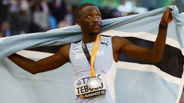 sprint star tebogo eyes double olympic gold