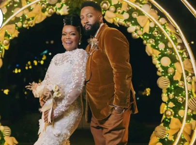 community star yvette nicole brown weds anthony davis in heartfelt los angeles ceremony