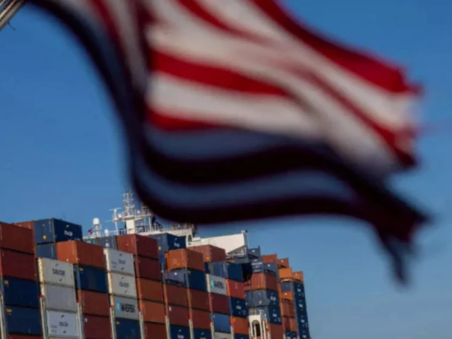 a cargo ship full of shipping containers is seen at the port of oakland california photo reuters file a cargo ship full of shipping containers is seen at the port of oakland california photo reuters file