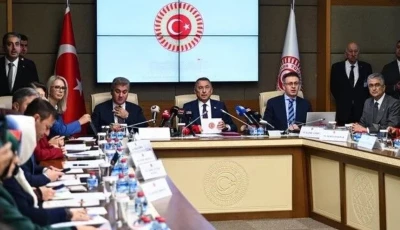 a view of the turkish parliament s foreign affairs committee meeting held on october 27 2026 to approve the bill to ratify the makkah joint defence agreement between t rkiye saudi arabia and pakistan photo aa