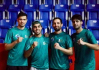 pakistan defeated the republic of korea 2 0 in the men s quarterfinal of squash at the 20th asian games aichi nagoya photo poa