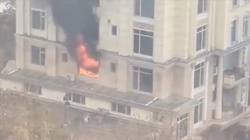 gunmen attack bomb chinese hotel in kabul photo anadolu agency gunmen attack bomb chinese hotel in kabul photo anadolu agency