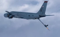 us kc 135 refuelling aircraft crashes in iraq confirms us central command