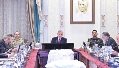 prime minister shehbaz sharif chairs a federal cabinet meeting in islamabad on wednesday photo pid