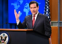 us secretary of state marco rubio speaks during an end of year press conferencein the state department press briefing room in washington dc on december 19 2025 photo afp