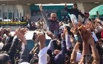 k p cm announces rally at bagh e jinnah in karachi