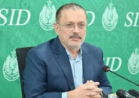 sindh information minister sharjeel inam memon addresses the press conference in karachi on tuesday photo express