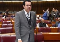 minister of state for interior talal chaudhry speaks during a national assembly session on tuesday photo x