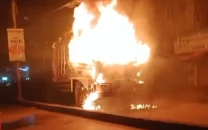 guns ablaze passersby thrash speeding dumper truck driver for killing newlywed motorcyclist