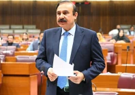 minister for parliamentary affairs dr tariq fazal chaudhry addressing the national assembly during wednesday s session photo x