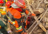 rescue 1122 teams clear debris from residential houses damaged in a chemical factory explosion in faisalabad photo inp rescue 1122 teams clear debris from residential houses damaged in a chemical factory explosion in faisalabad photo inp