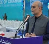 jamaat e islami emir hafiz naeemur rehman addresses the opening session as the party s three day congregation begins at the historic minar e pakistan in lahore photo x