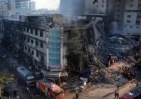 fire breaks out in gul plaza shopping complex photo express