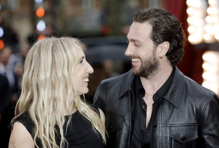 aaron taylor johnson shares vacation photos with wife sam taylor johnson amid divorce rumors