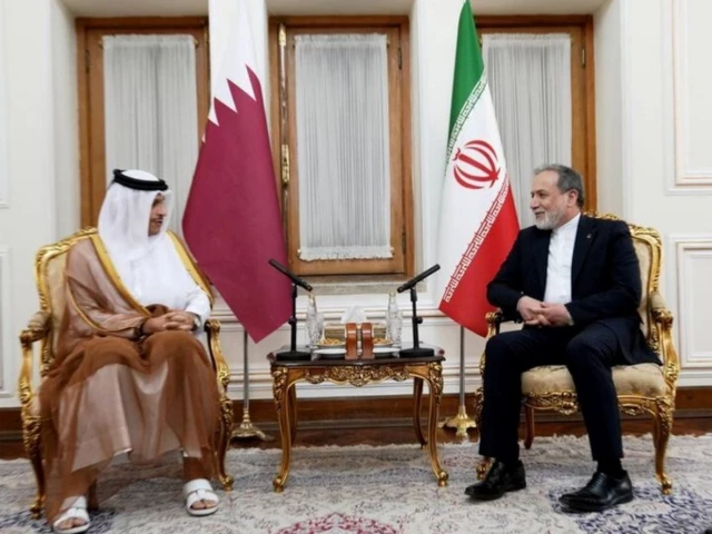iranian state television said al thani who is also qatar s prime minister had met with iranian foreign minister abbas araghchi without providing details photo isna x post iranian state television said al thani who is also qatar s prime minister had met with iranian foreign minister abbas araghchi without providing details photo isna x post