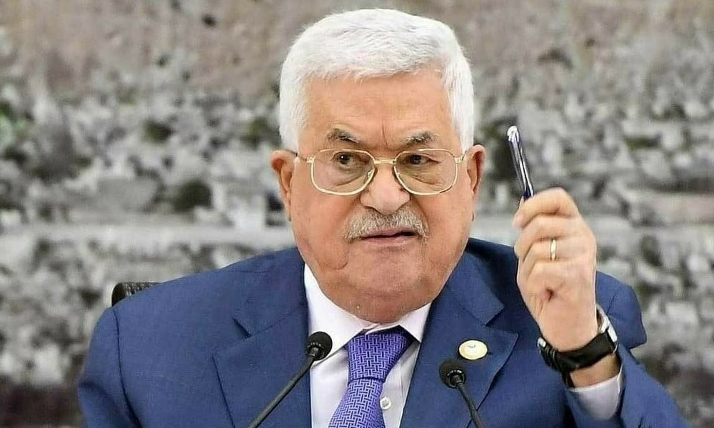 palestinian president mahmud abbas of fatah urge hamas to cede power photo afp