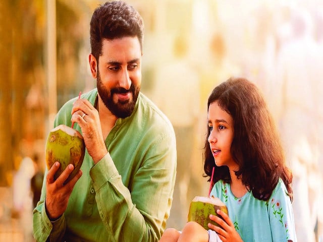 abhishek plays a devoted father to a daughter in be happy photo file