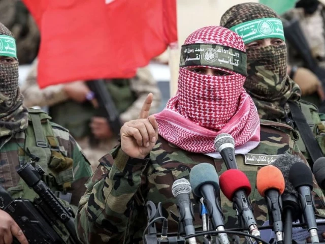 abu ubaida c spokesman of the izz ad din al qassam brigades a wing of hamas speaks in the southern gaza strip town of rafah on jan 31 2017 afp abu ubaida c spokesman of the izz ad din al qassam brigades a wing of hamas speaks in the southern gaza strip town of rafah on jan 31 2017 afp