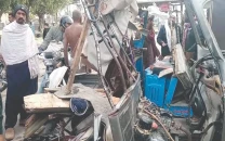 rickshaw driver killed in dumper truck collision rickshaw driver killed in dumper truck collision