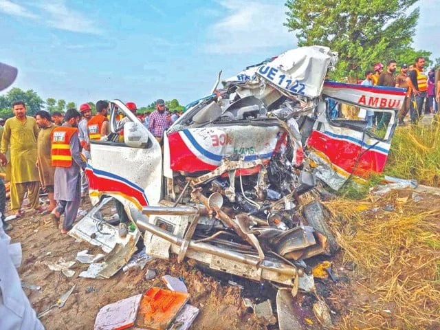 rescue workers rush their own colleagues to hospital after an ambulance collided with a bus while trying to avoid a motorbike several workers were among the injured in the tragic crash photo app