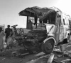 five killed as trailer crashes into pilgrims coach