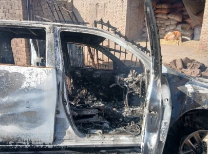 four martyred two injured as militants set north waziristan ac s vehicle ablaze four martyred two injured as militants set north waziristan ac s vehicle ablaze