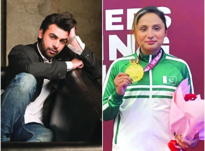 saeed proud of weightlifter sybil sohail s gold medal saeed proud of weightlifter sybil sohail s gold medal