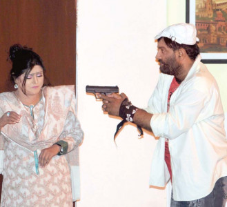 pnca drama festival an interesting premise let down by a weak script