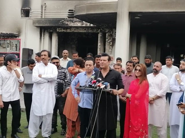 celebrities pay solidarity visit to corp commander house lahore celebrities pay solidarity visit to corp commander house lahore