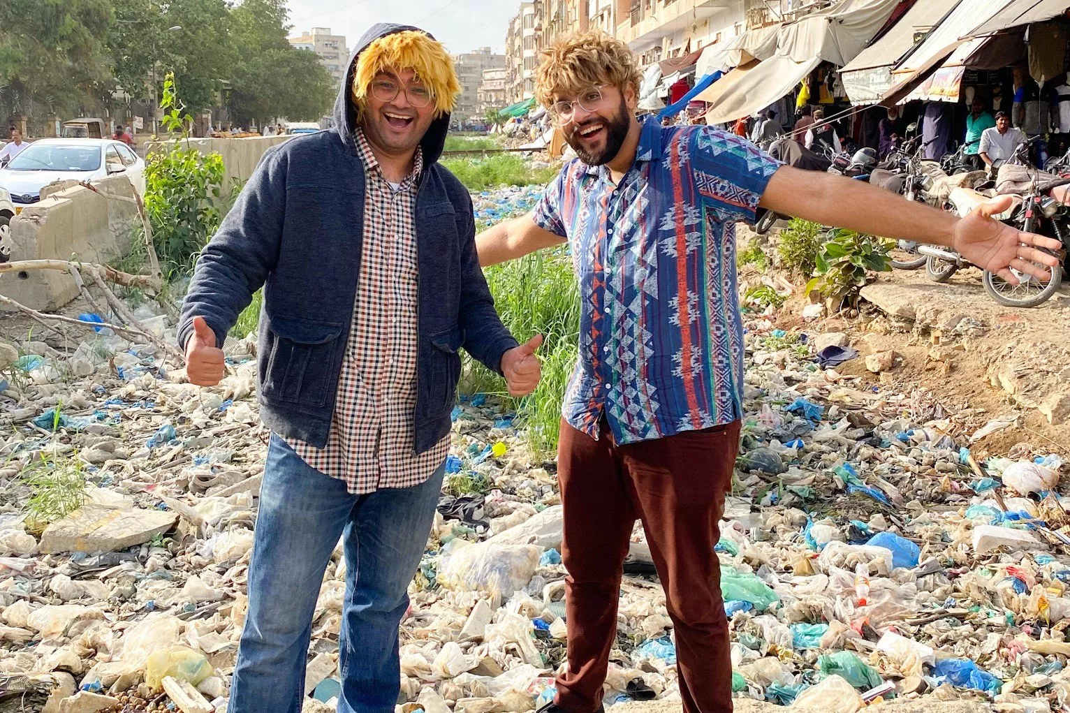 meet adam and steve the pakistani comedic duo trolling white vloggers meet adam and steve the pakistani comedic duo trolling white vloggers