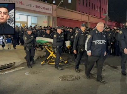 ny police officer of pakistani origin laid to rest with full honours