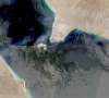 a satellite imagery shows bab el mandeb strait a key shipping waterway and the gateway to the red sea as iran threatens using yemen s houthi allies to shut the bab el mandeb gateway to the red sea in this handout picture dated july 12 2026 reuters